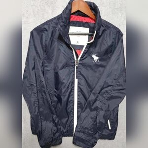 Abercrombie Kids Full Zip Jacket Blue Unisex X-Large